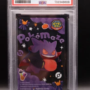 Pokémon PSA 7 Gengar Halloweeen CP Clear Card Pokemaze 2024 Pokemon Center