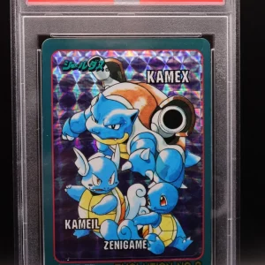 Pokémon PSA 4 Evolution No.3 Prism Sealdass Series 4 Blastoise Kamex Japanese